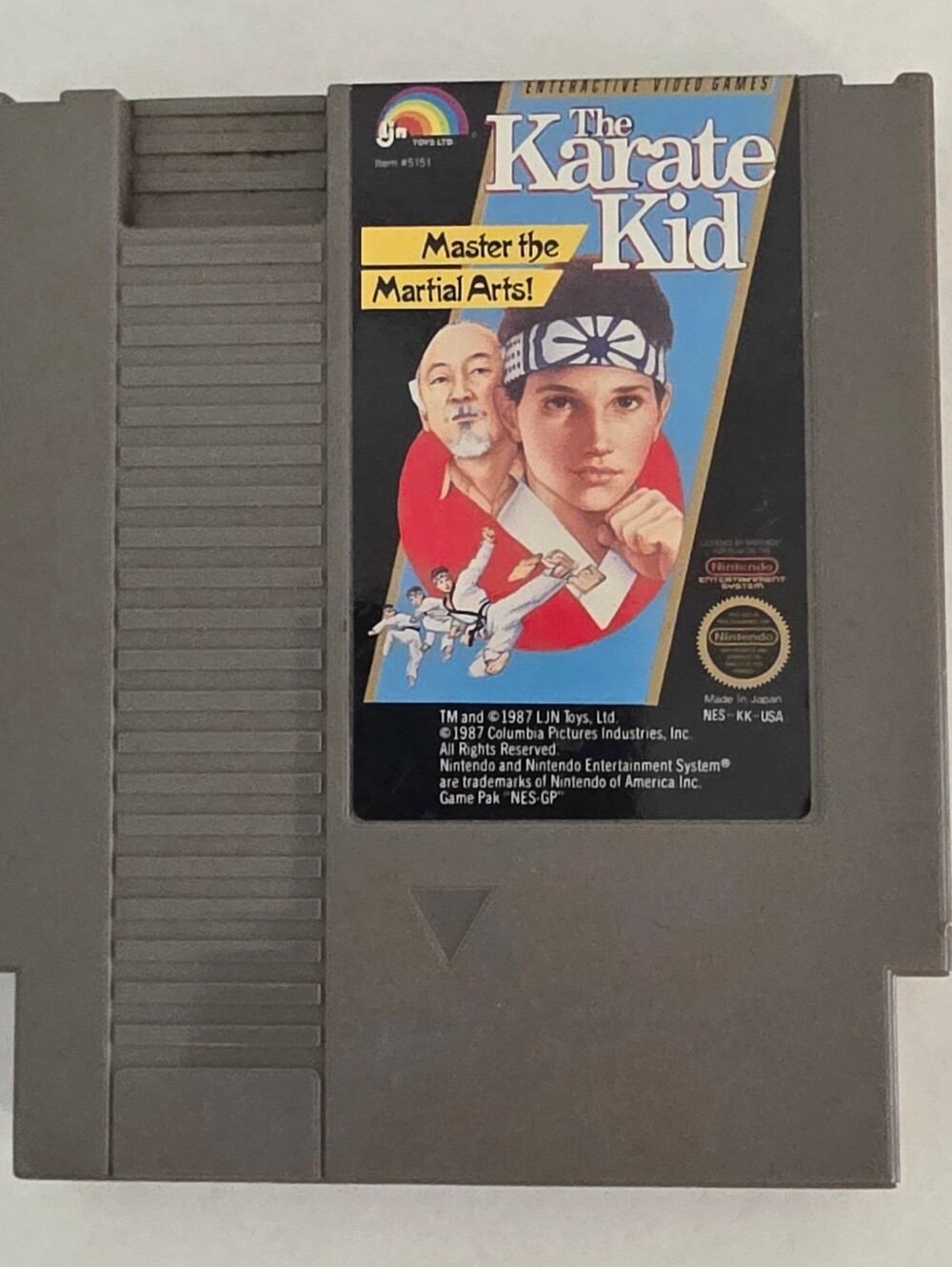 The Karate Kid Nintendo NES Game The Karate Kid NES Game AUTHENTIC WORKS GREAT